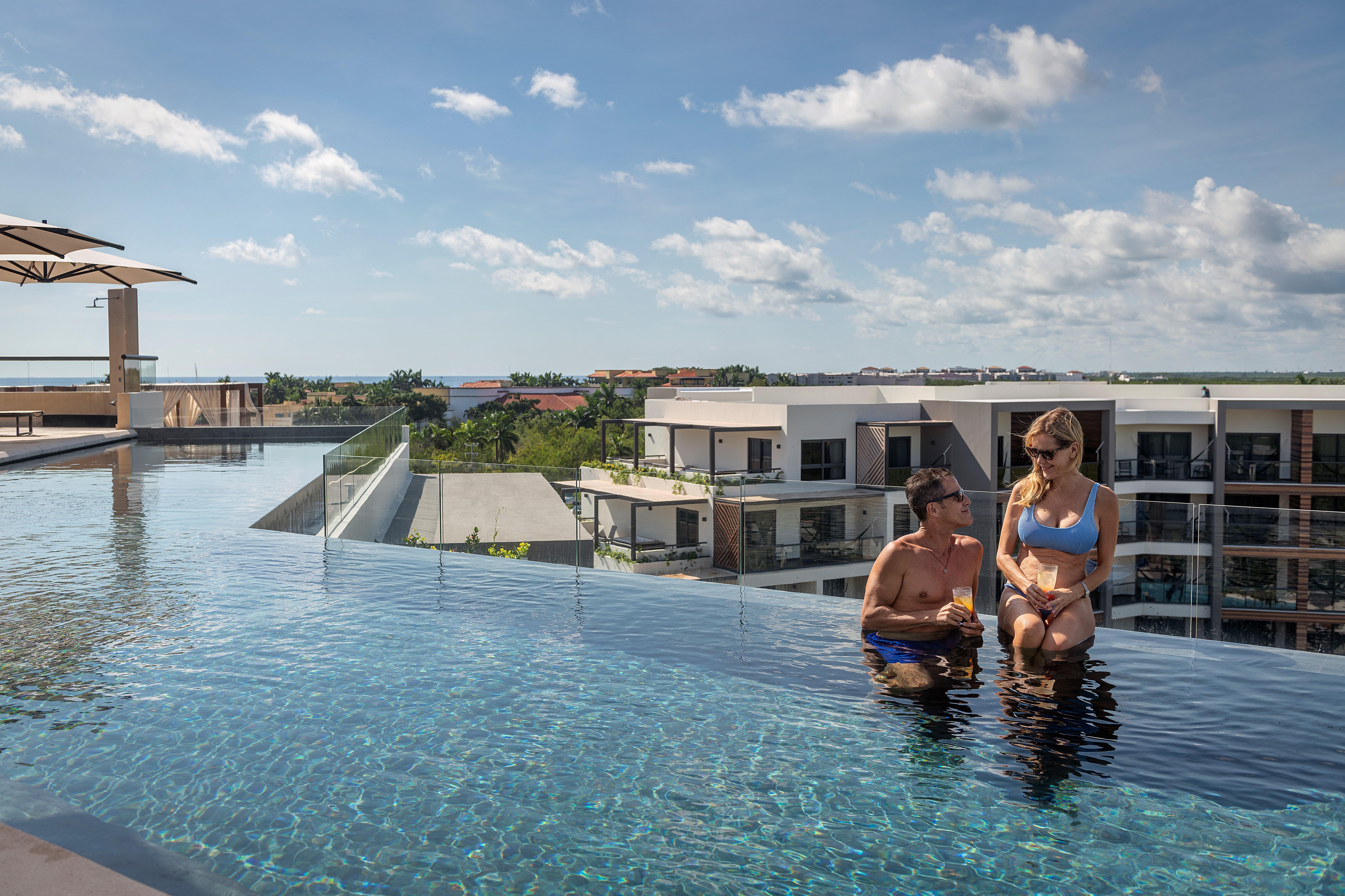 A Private Junior Suite At The All-Inclusive, Ventus At Marina El Cid Spa & Beach (Adults Only) Пуерто Морелос Екстериор снимка